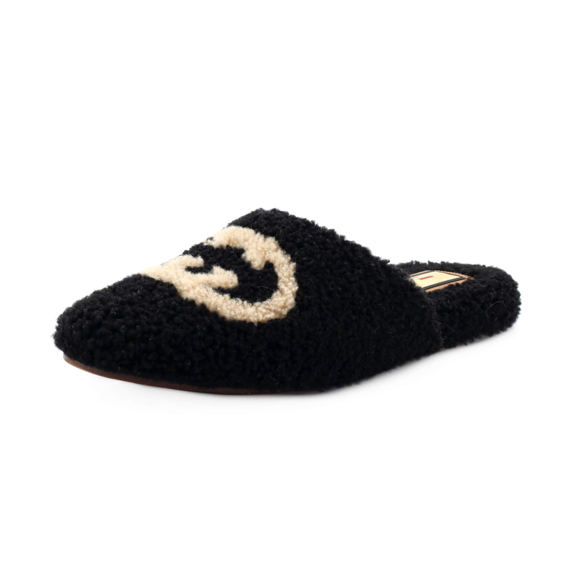 Women's Eileen Interlocking G Slippers Shearling