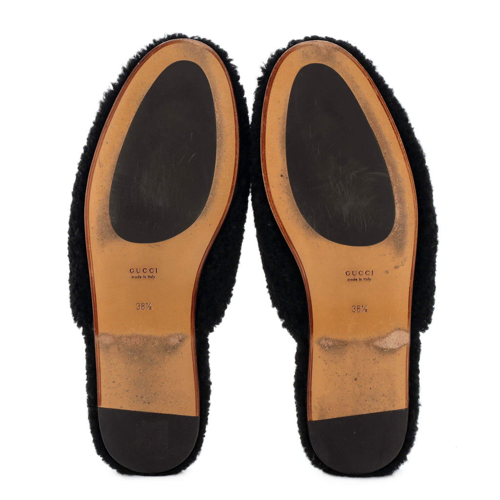 Women's Eileen Interlocking G Slippers Shearling