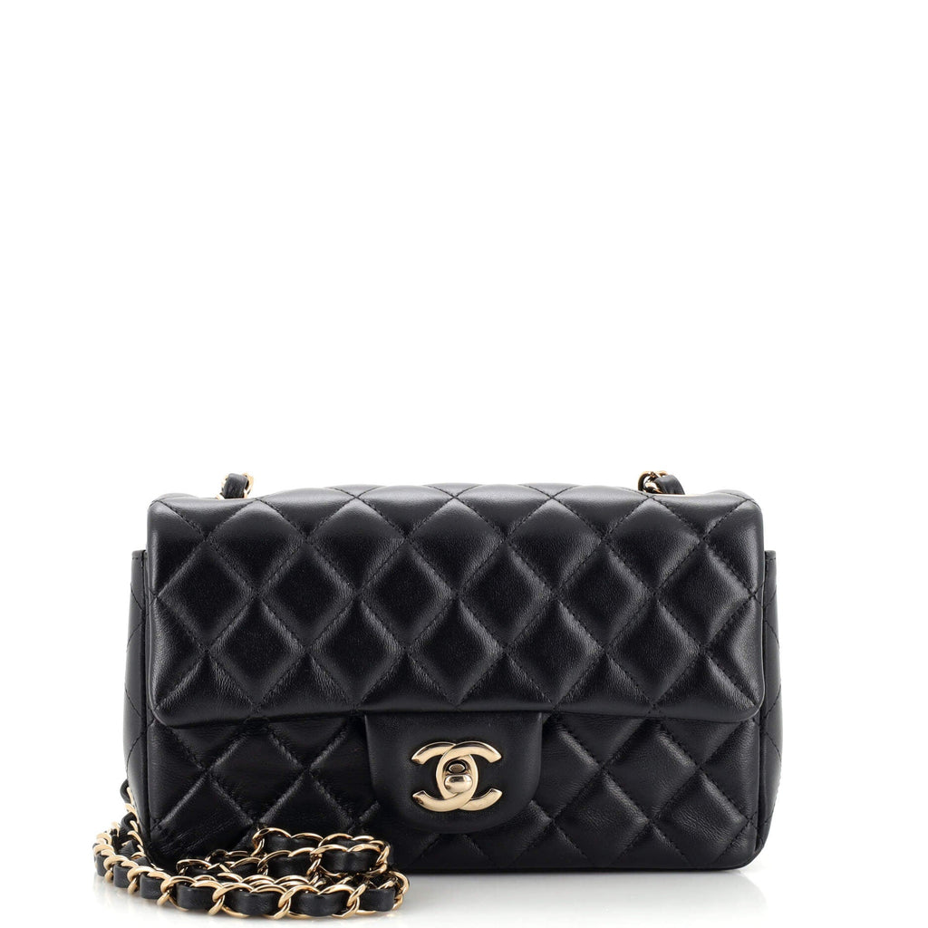 Classic Single Flap Bag Quilted Lambskin Mini