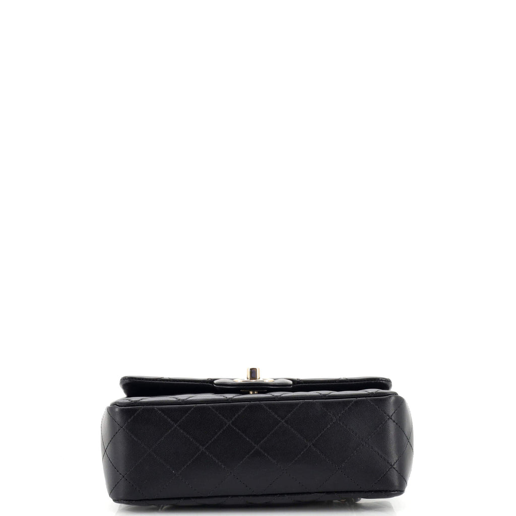 Classic Single Flap Bag Quilted Lambskin Mini