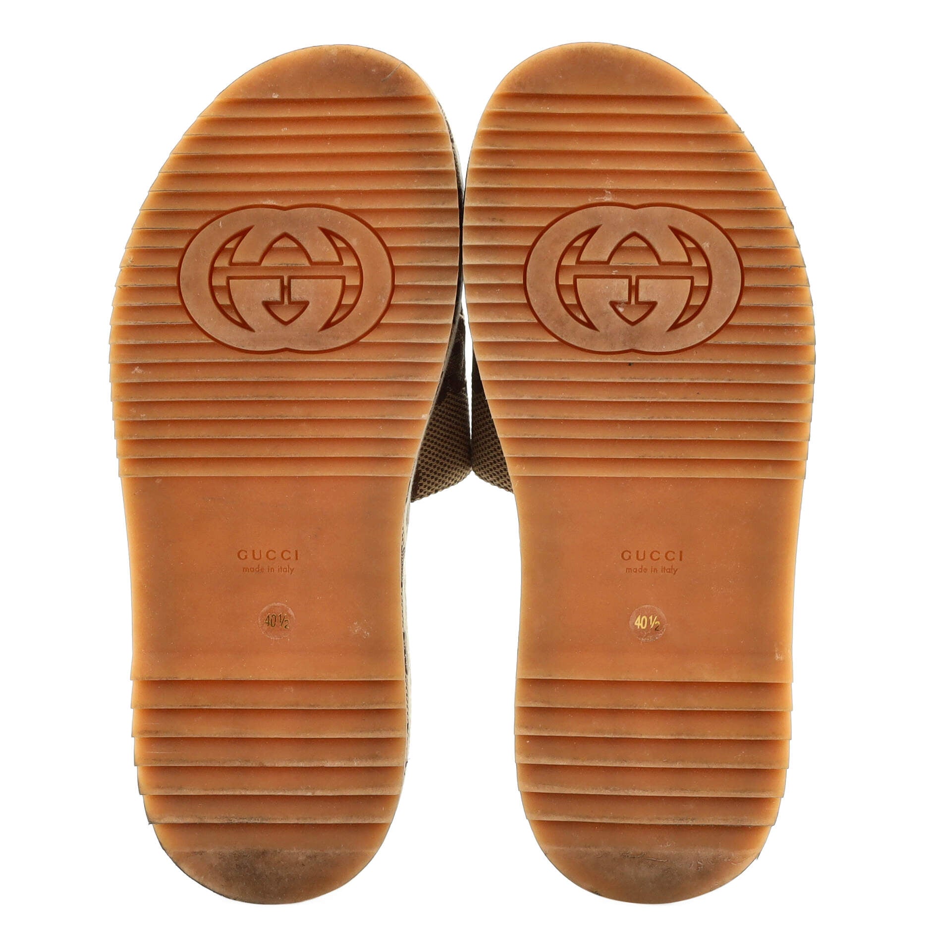 Women's Angelina Platform Slide Sandals GG Canvas