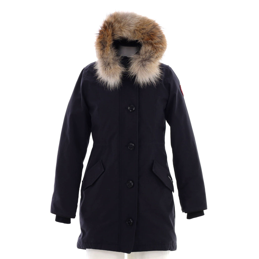 Women’s Rossclair Hooded Parka Polyester Blend with Down and Fur