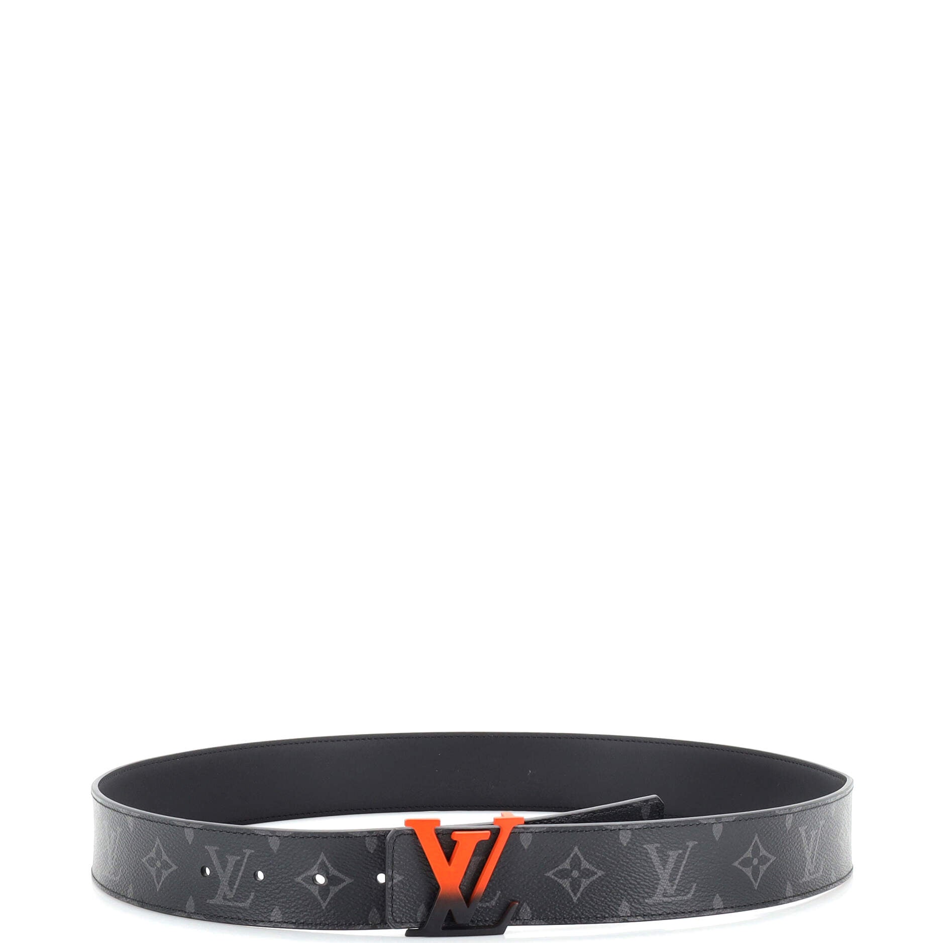 LV Sunset Initiales Reversible Belt Monogram Canvas and Leather Wide 95
