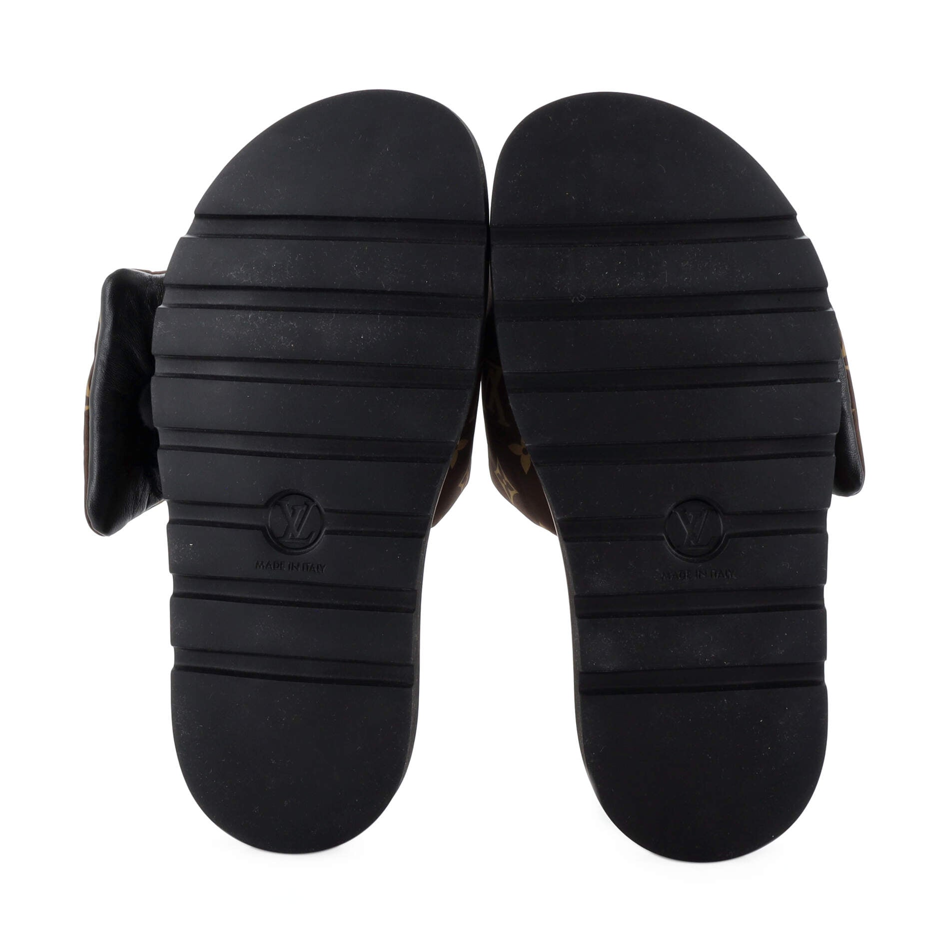 Women's Pool Pillow Comfort Mule Sandals Yayoi Kusama Faces Monogram Nylon