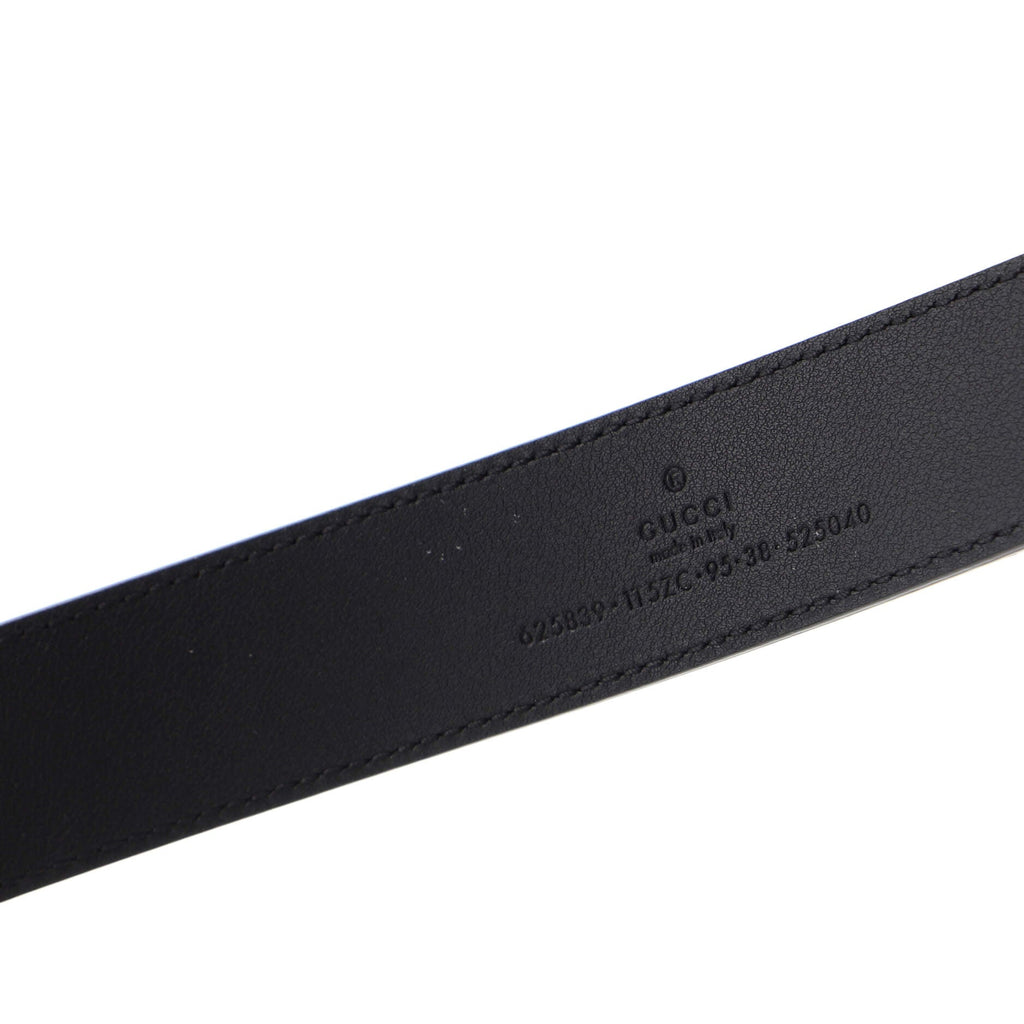 GG Marmont Belt Printed Leather Thin 95