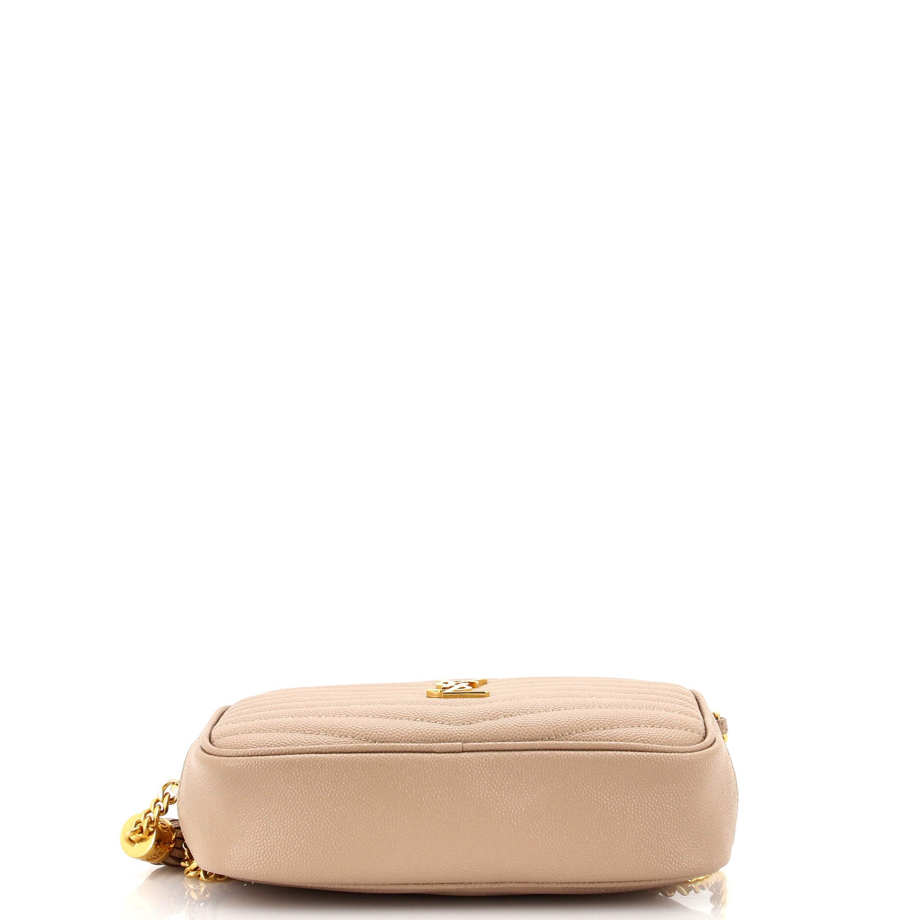 Lou Camera Bag Matelasse Chevron Leather Mini