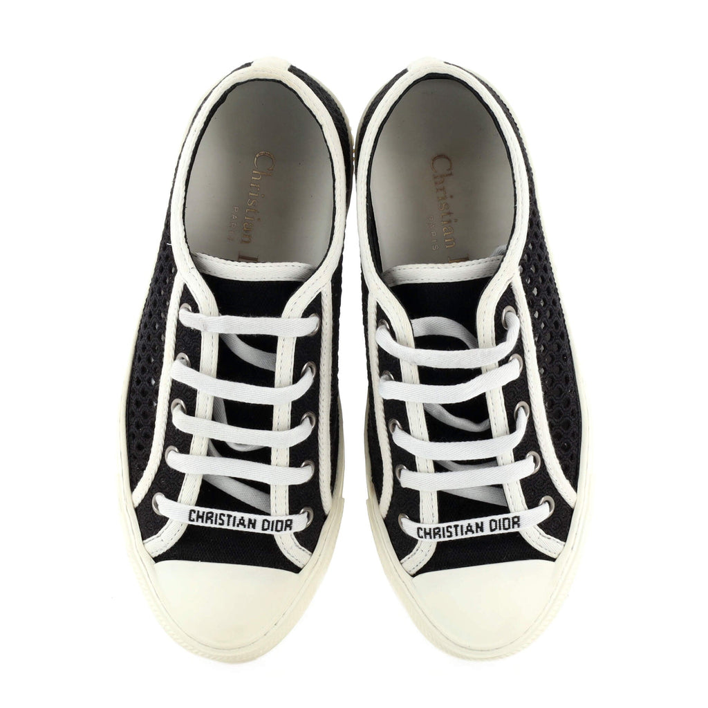 Women's Walk'N'Dior Sneakers Perforated Canvas