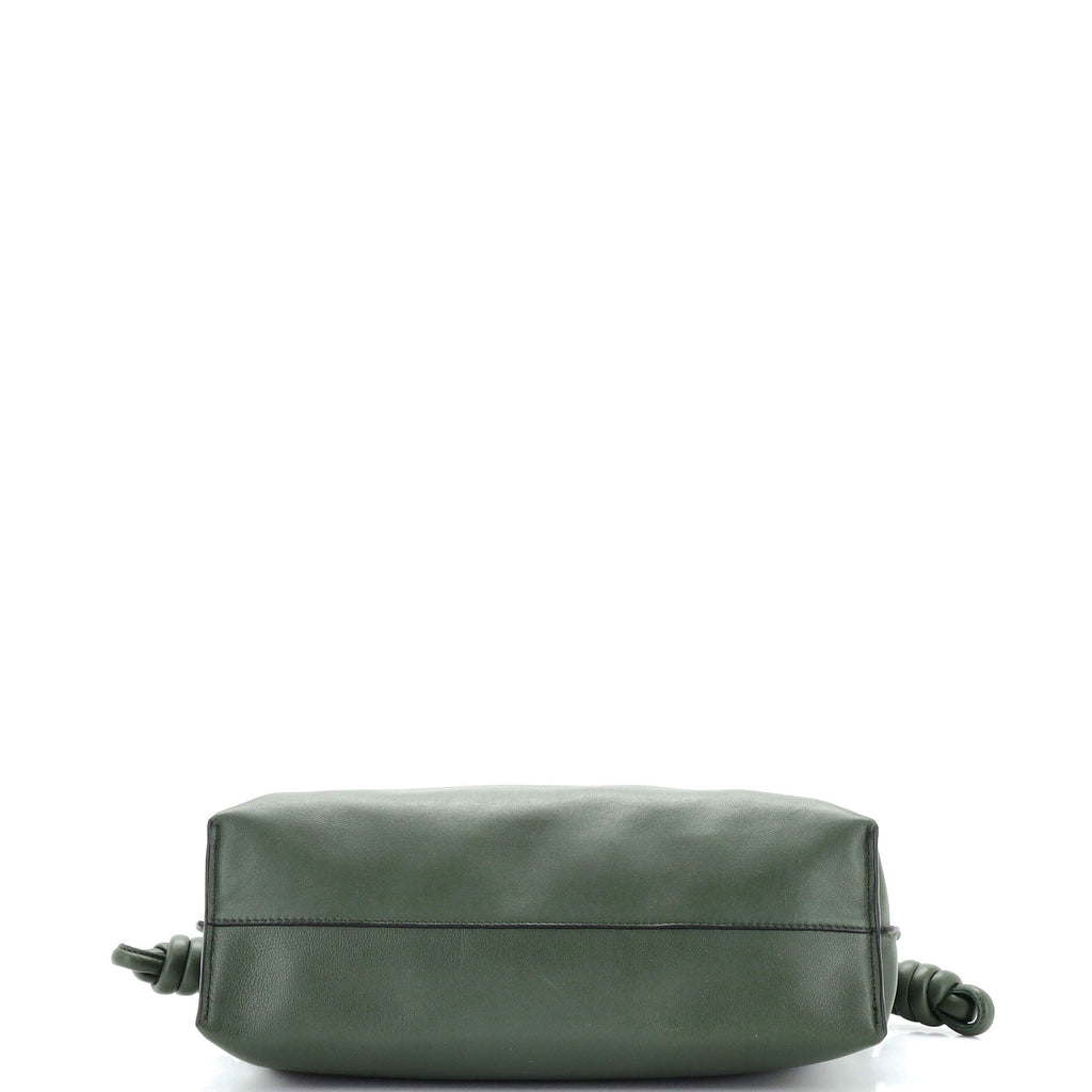 Flamenco Knot Clutch Leather Medium
