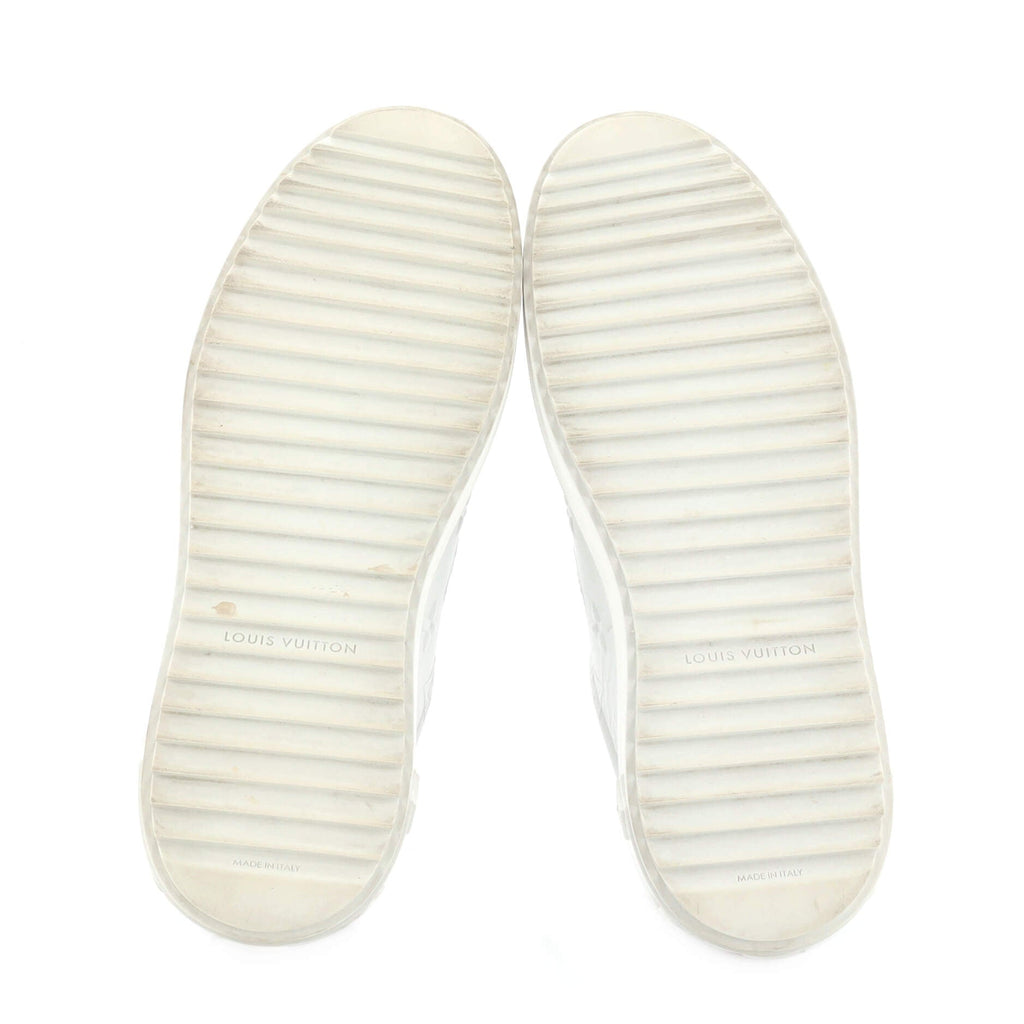 Women's Time Out Sneakers Monogram Embossed Leather
