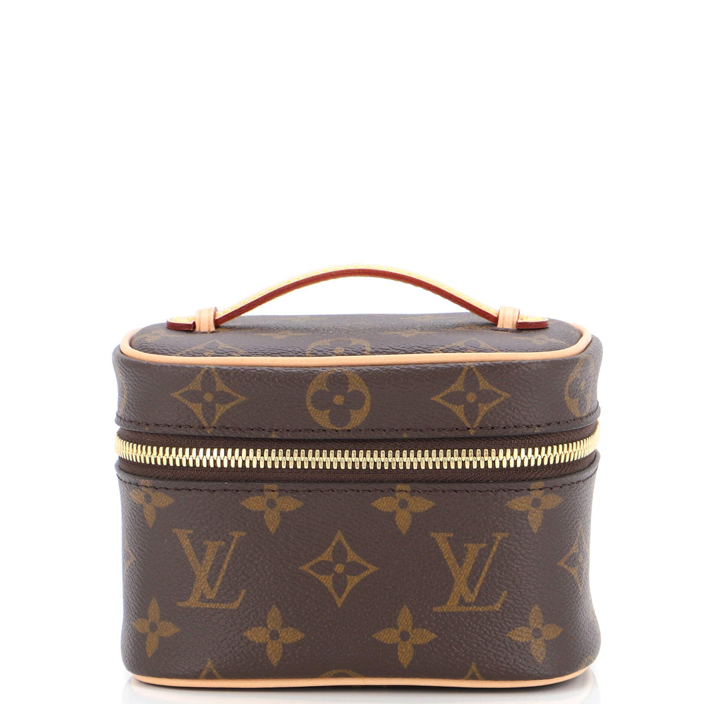 Nice Vanity Case Monogram Canvas Nano