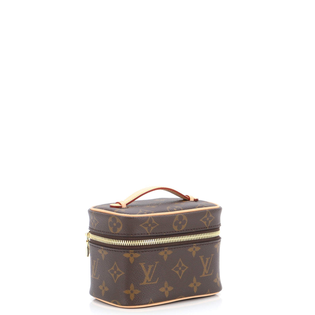 Nice Vanity Case Monogram Canvas Nano