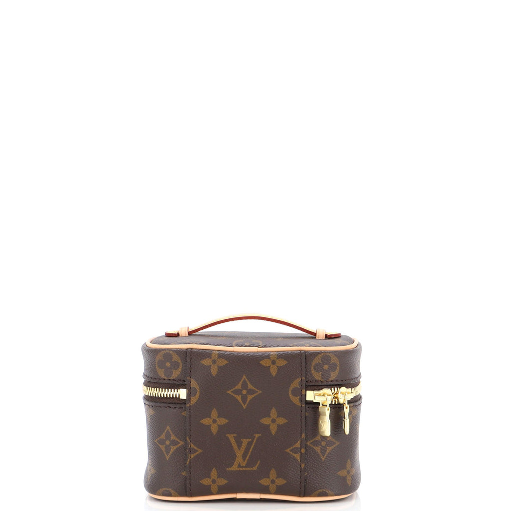 Nice Vanity Case Monogram Canvas Nano