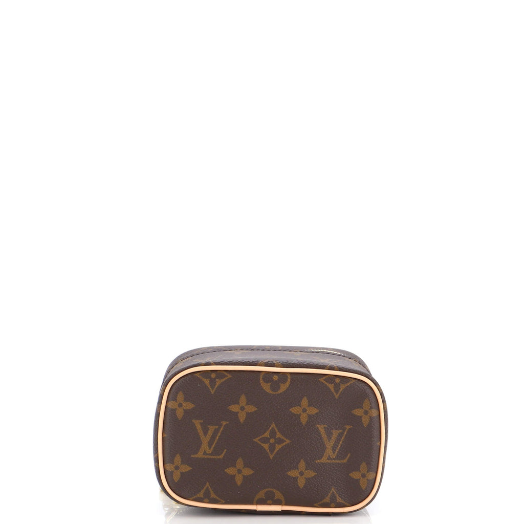 Nice Vanity Case Monogram Canvas Nano