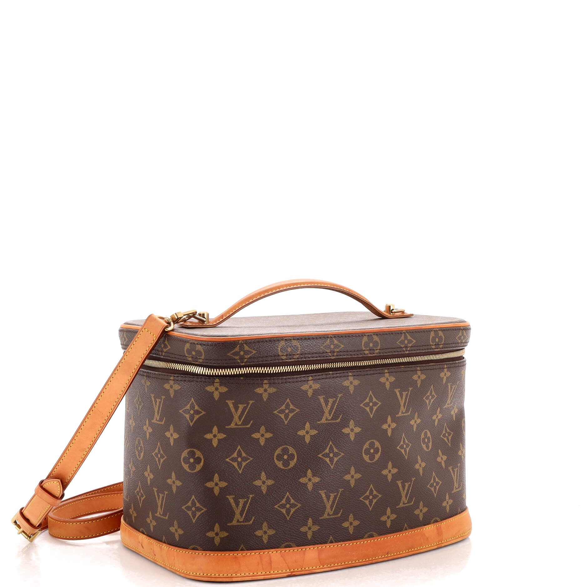 Nice Train Case Monogram Canvas