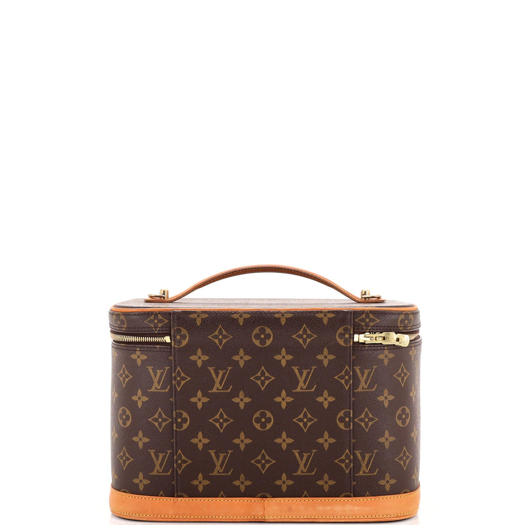 Nice Train Case Monogram Canvas