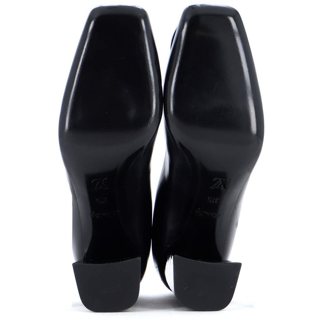 Women's Madeleine Square Toe Pumps Leather