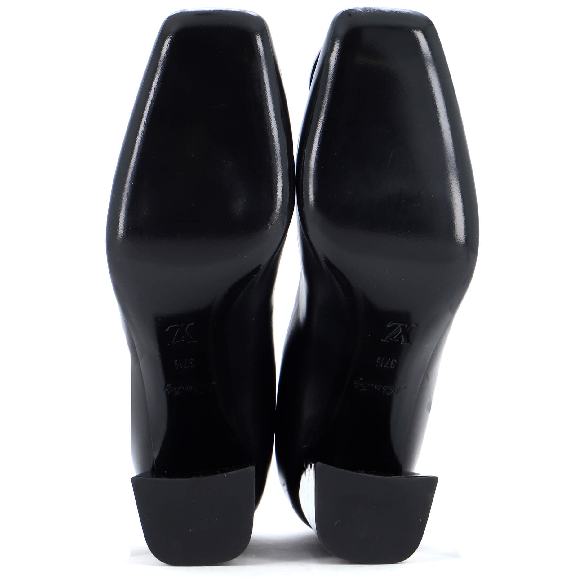 Women's Madeleine Square Toe Pumps Leather