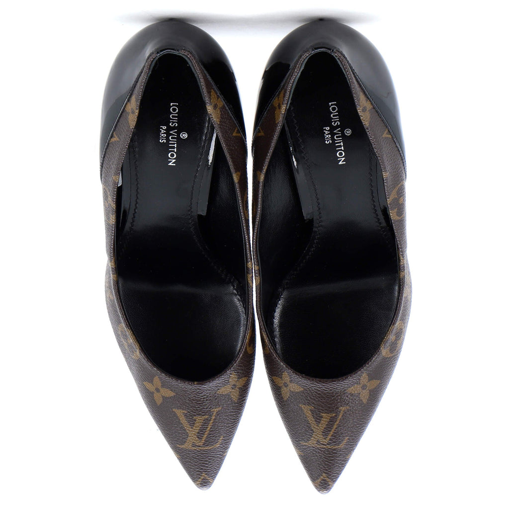 Women's Cherie Pumps Monogram Canvas and Patent