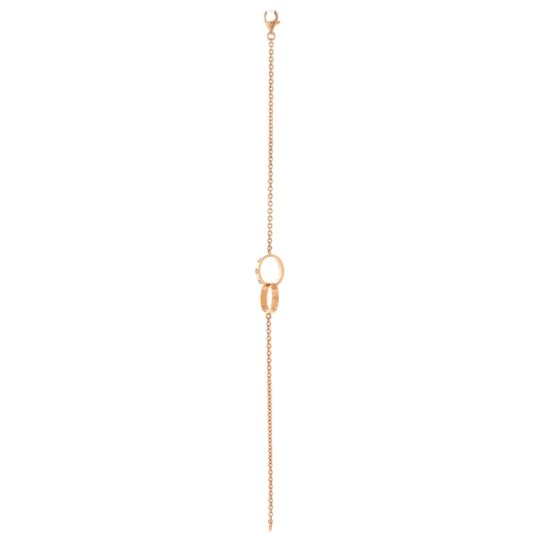 Love Interlocking Bracelet 18K Rose Gold