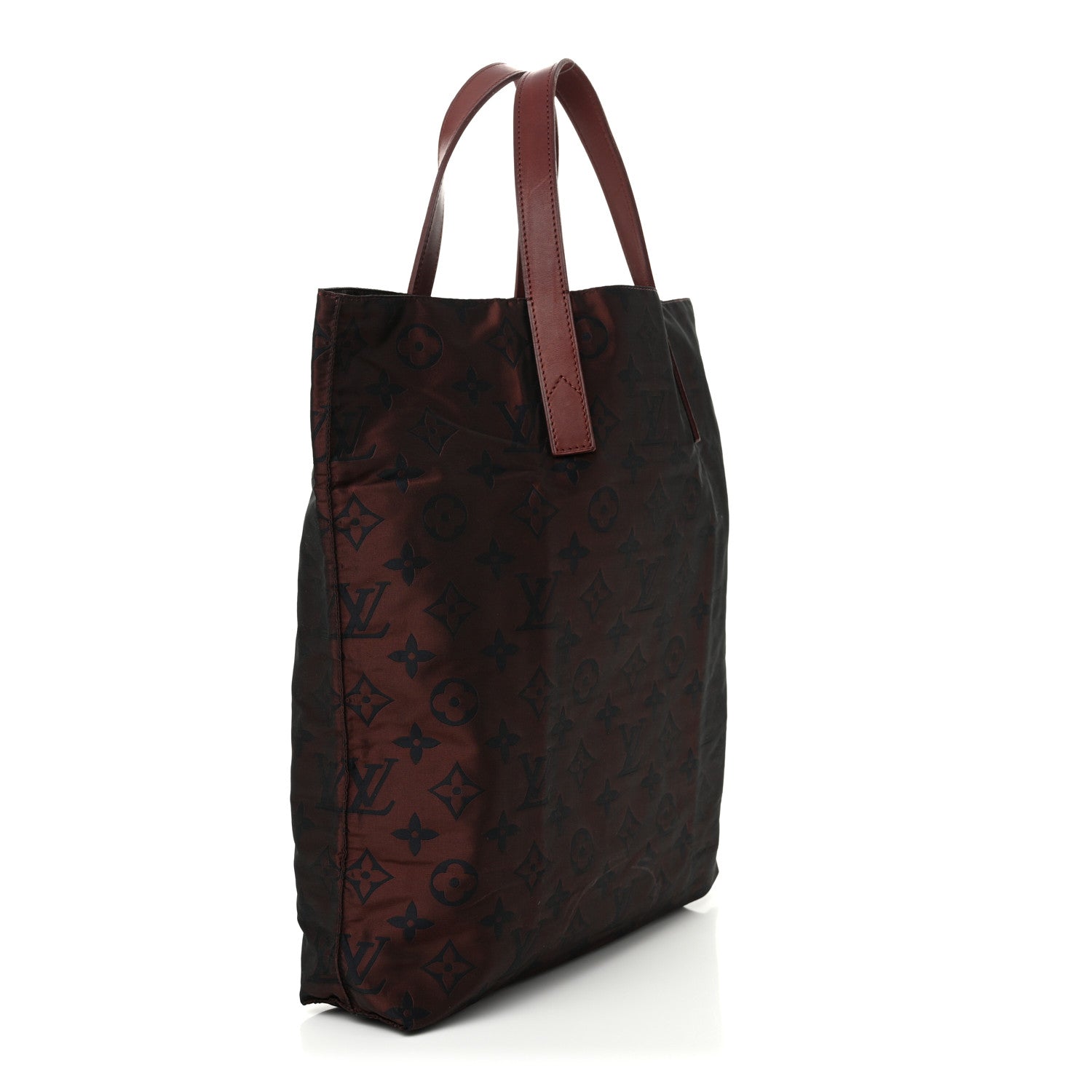 Nylon Monogram Cabas Escapade Tote Red