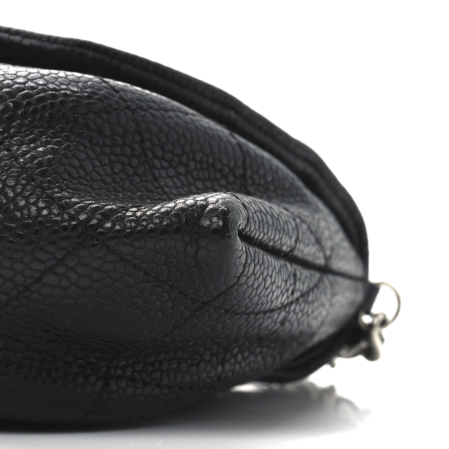Caviar Half Moon Wallet On Chain WOC Black