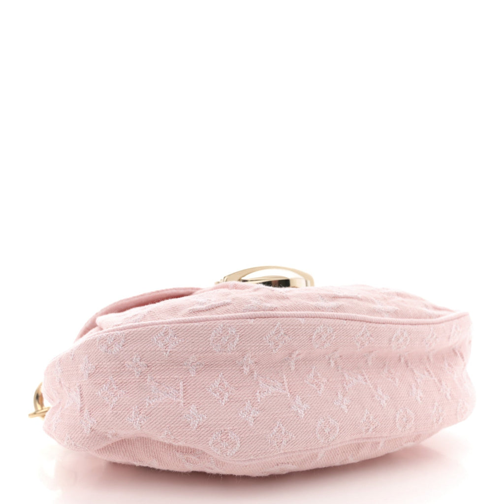 Monogram Denim Sunset Washed Pink