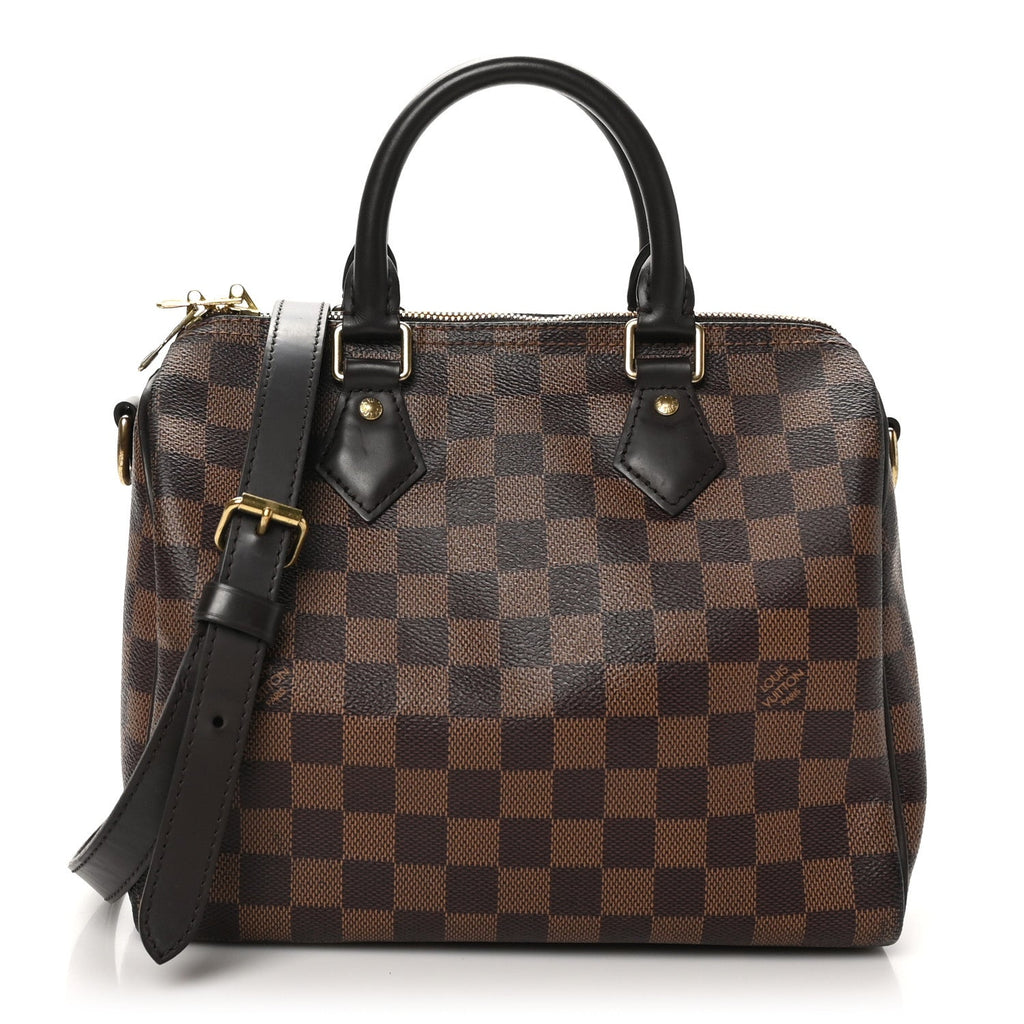 Damier Ebene Speedy Bandouliere 25