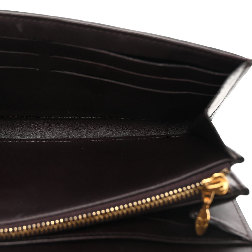 Vernis Chain Wallet Amarante