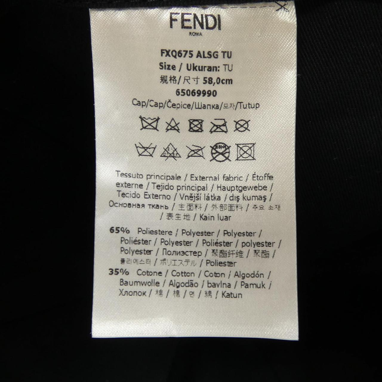 Fendi FXQ675 Cap