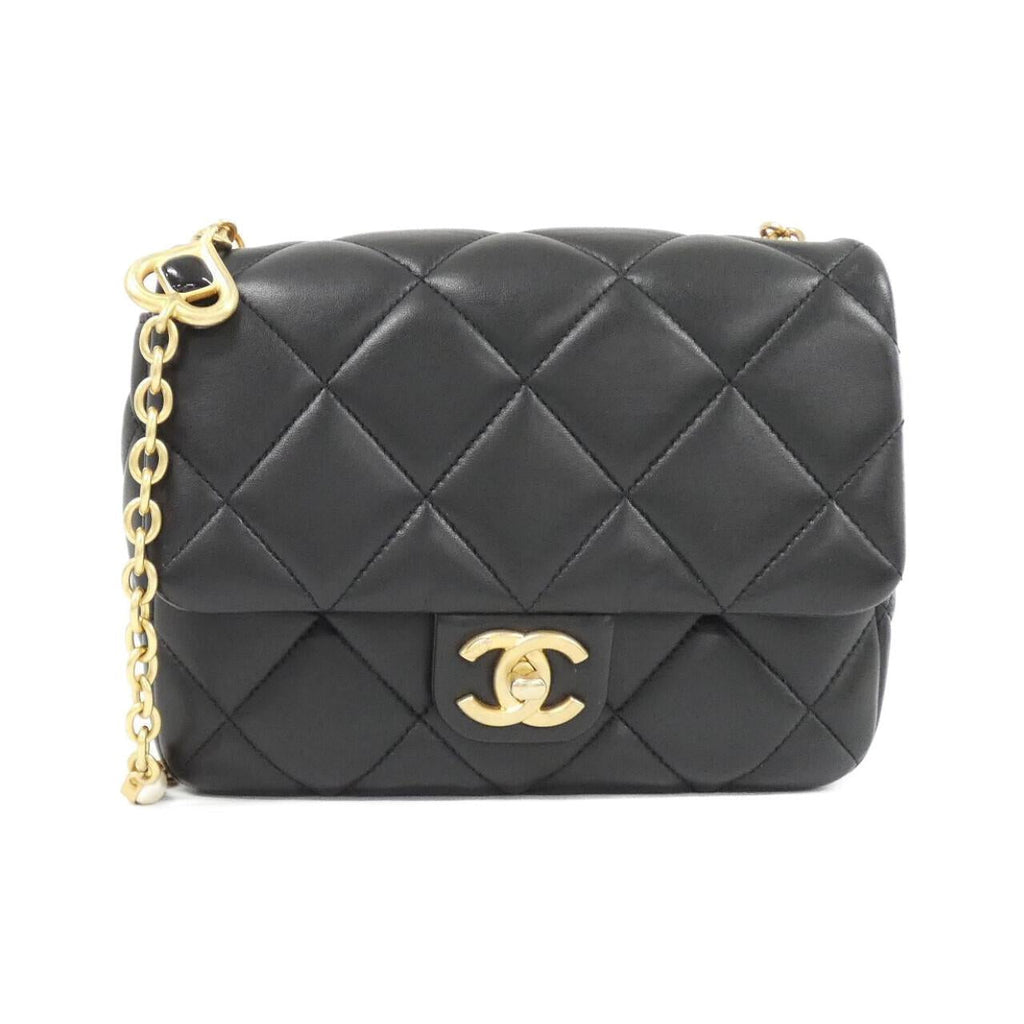 Chanel AS3850 Lambskin Shoulder Bag