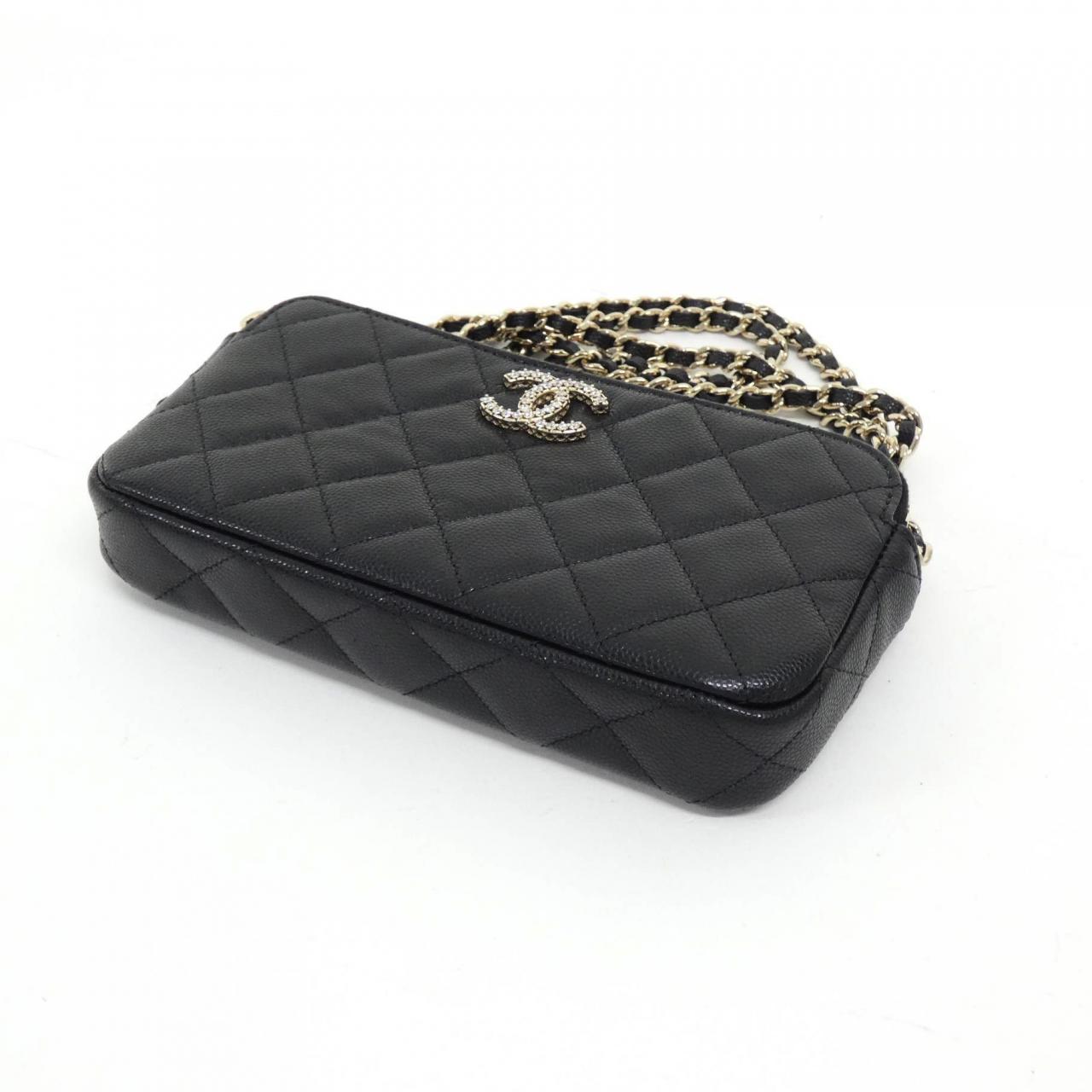 Chanel AP4627 Caviar Skin Wallet on Chain