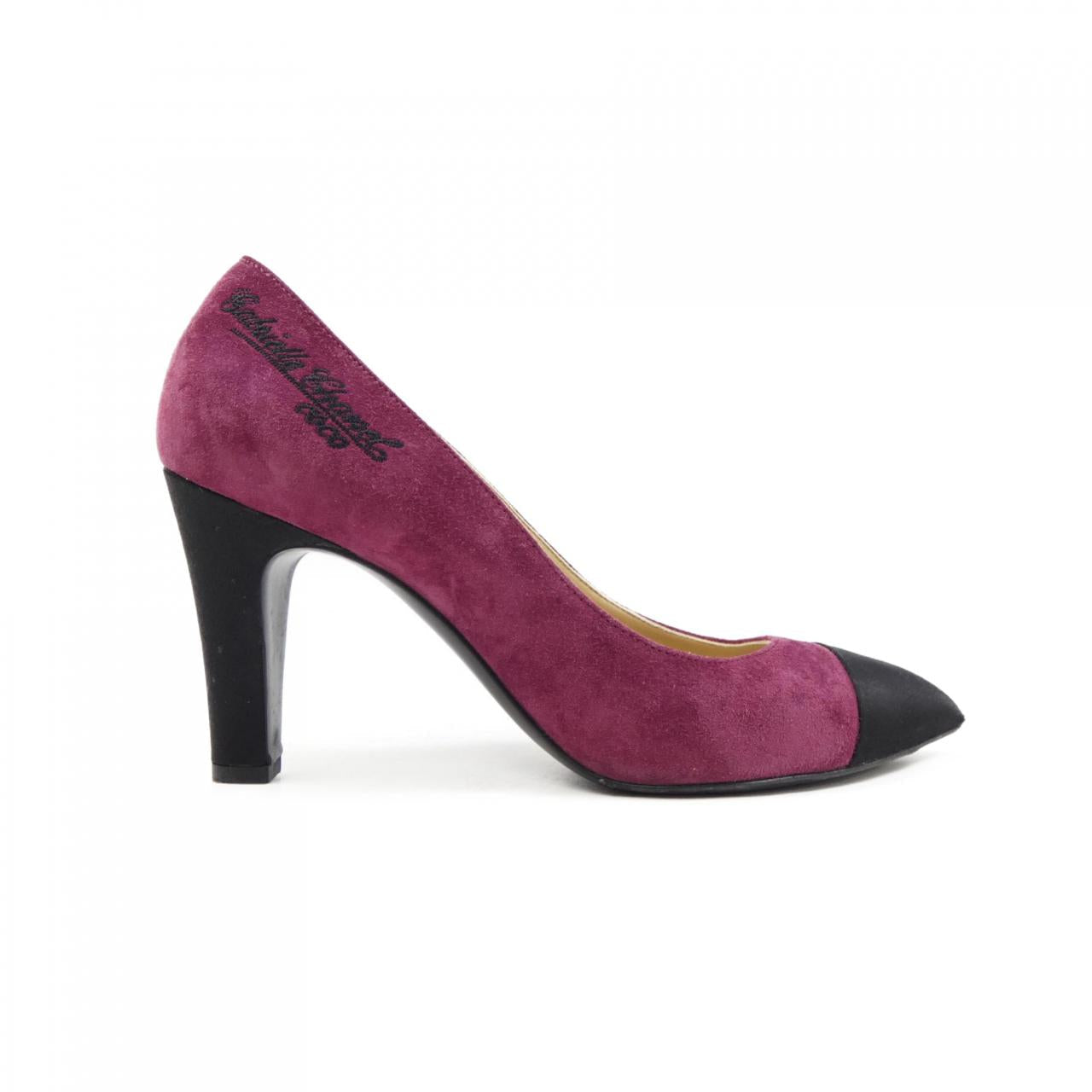 Chanel G33085Y51214 Suede Calfskin/Satin Pumps