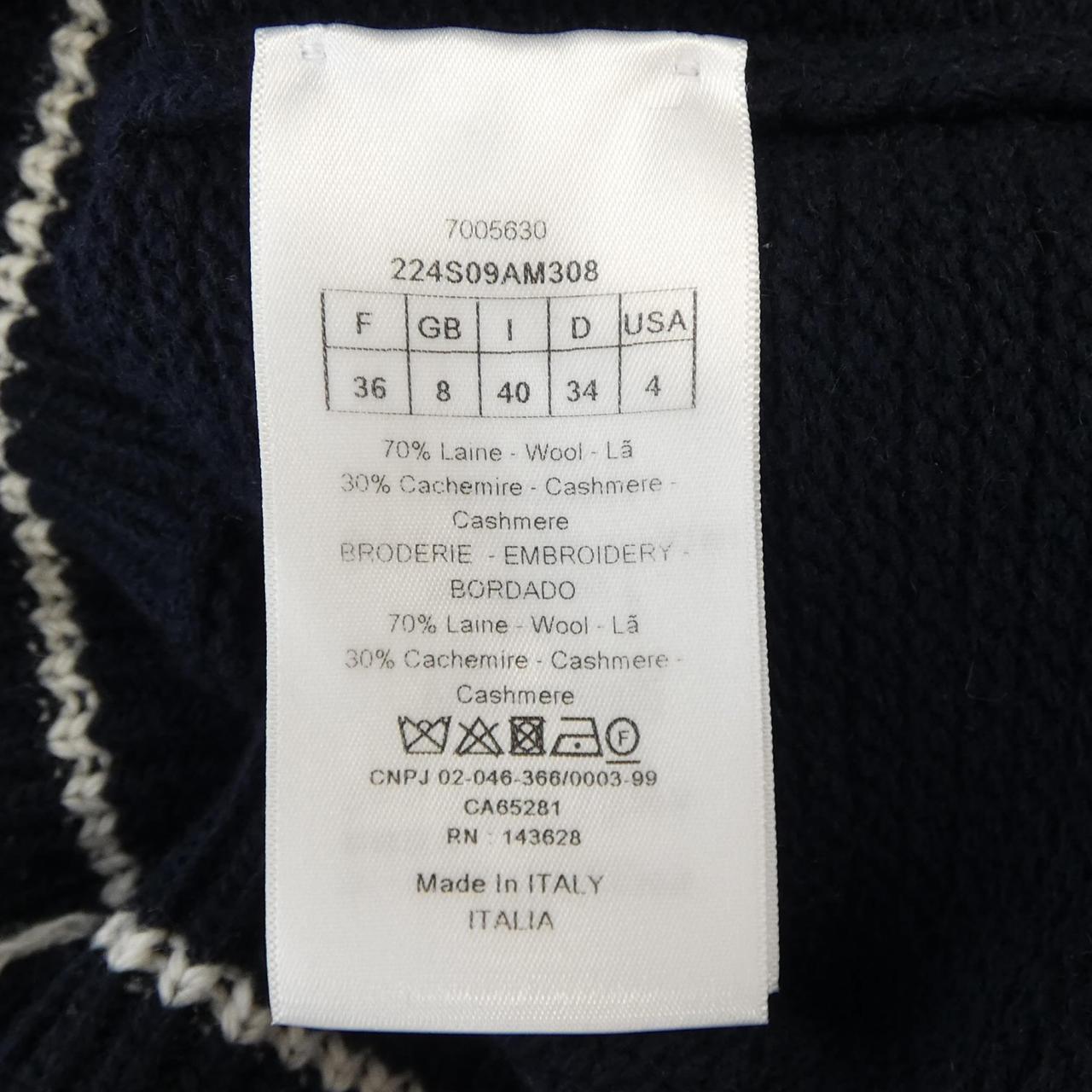 Christian Dior Cashmere Knit