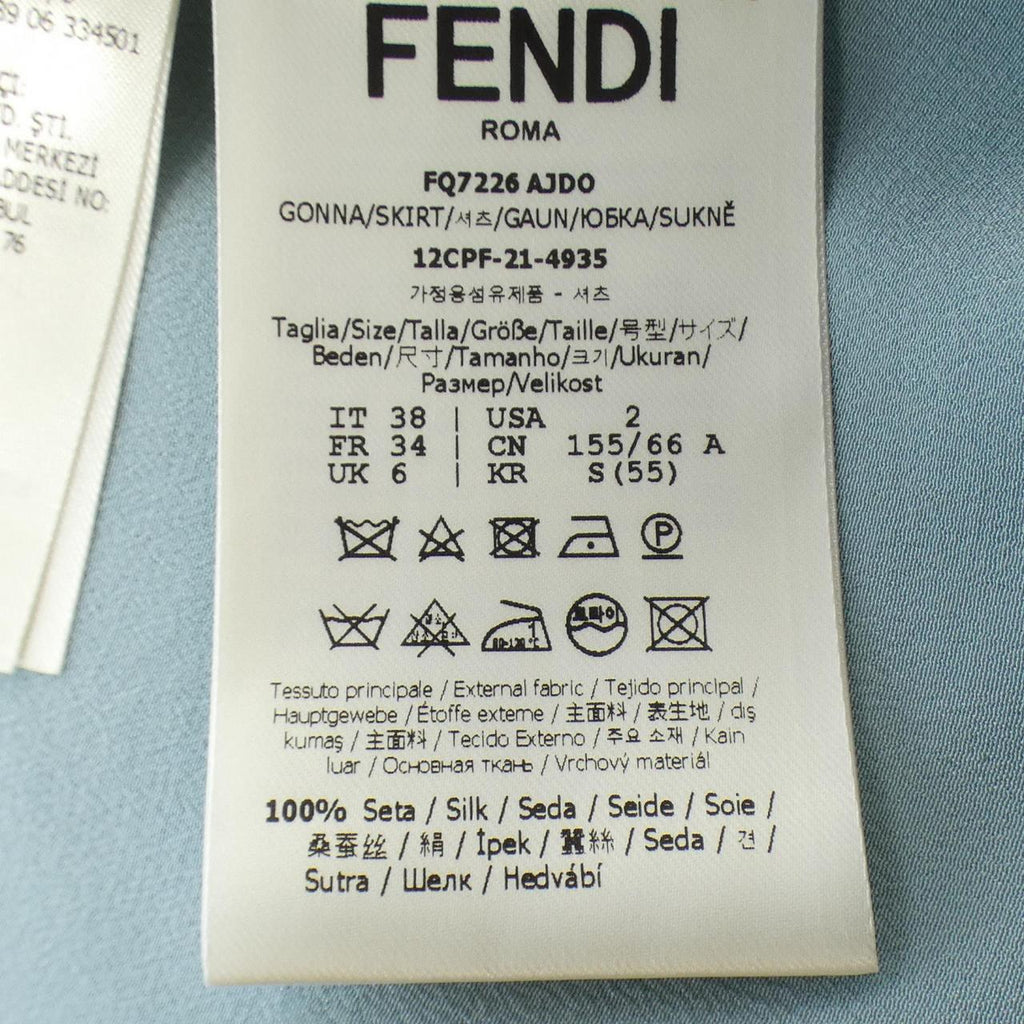 Fendi FQ7226 AJDO Silk Skirt