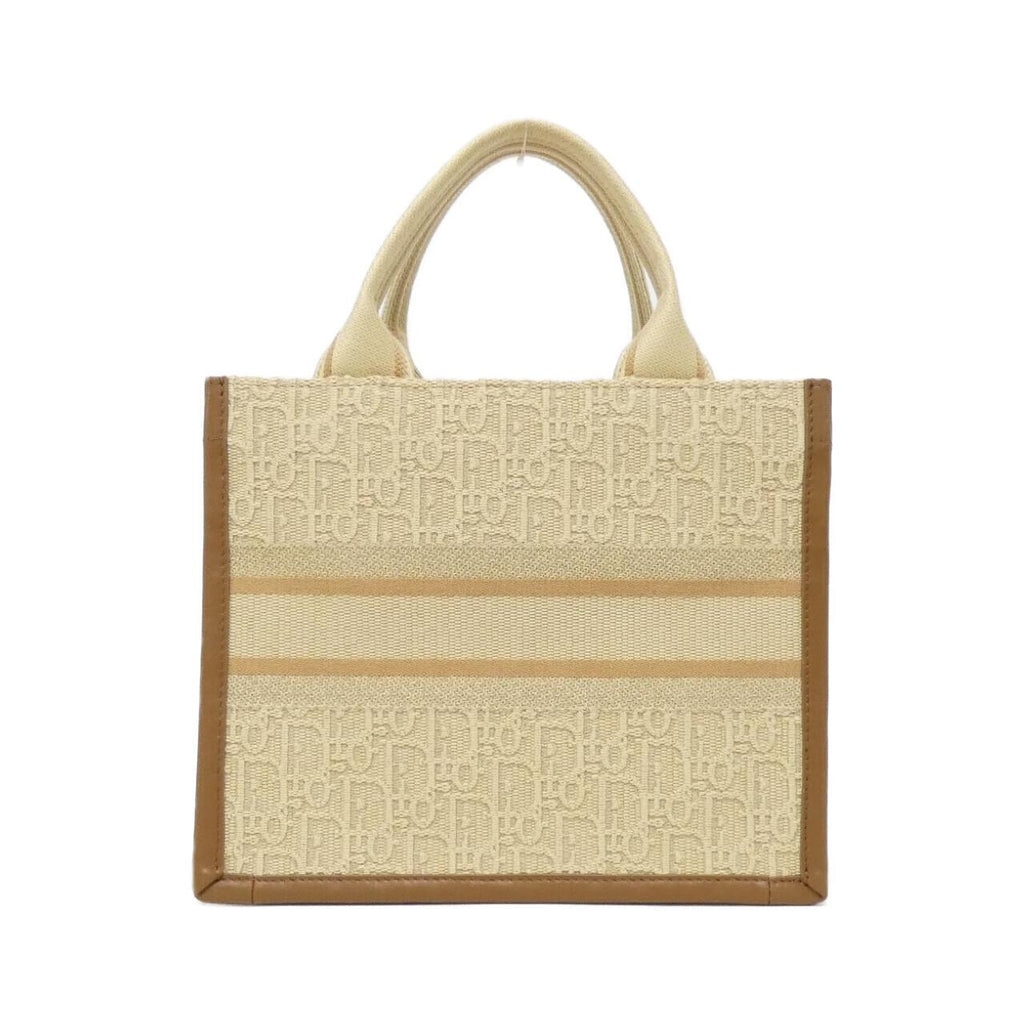 Christian Dior Dior Book Tote Oblique Raffia Tote Bag