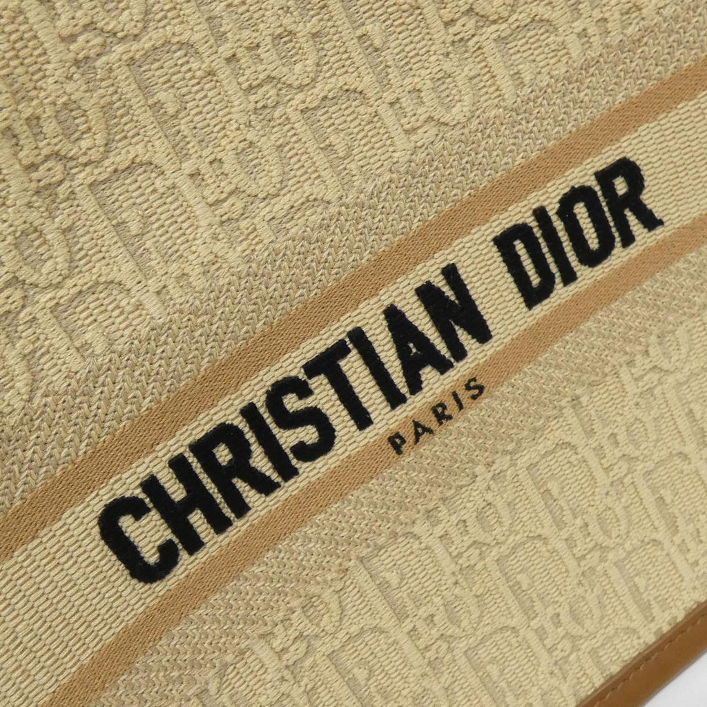 Christian Dior Dior Book Tote Oblique Raffia Tote Bag
