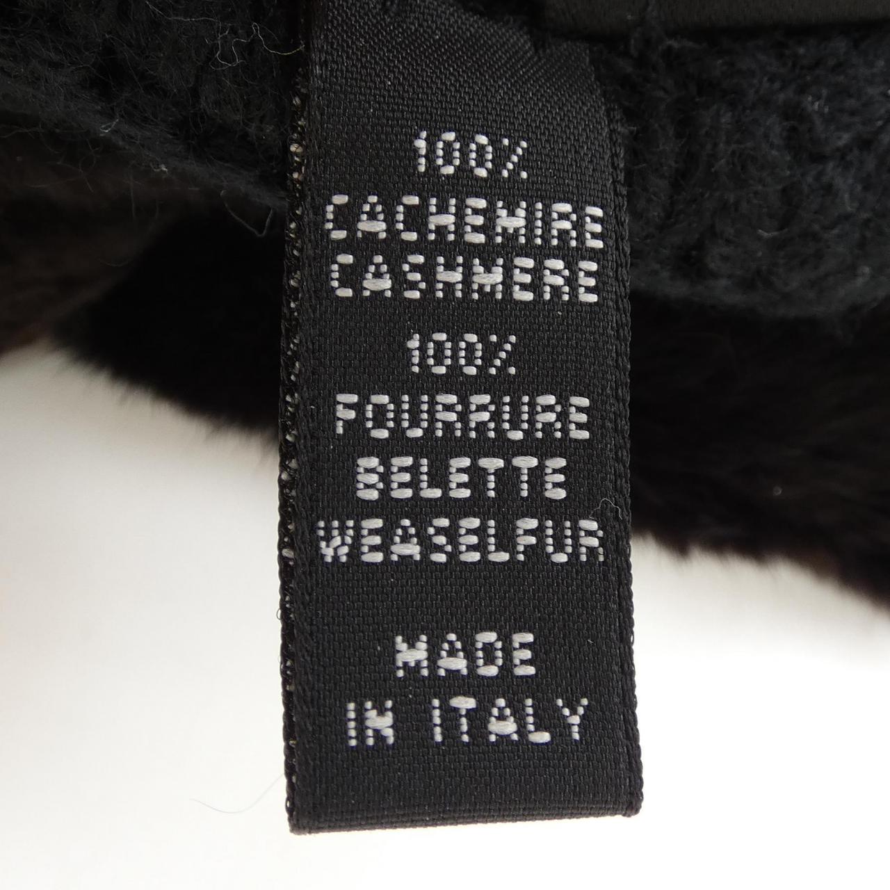 Chanel Cashmere Weasel Cap