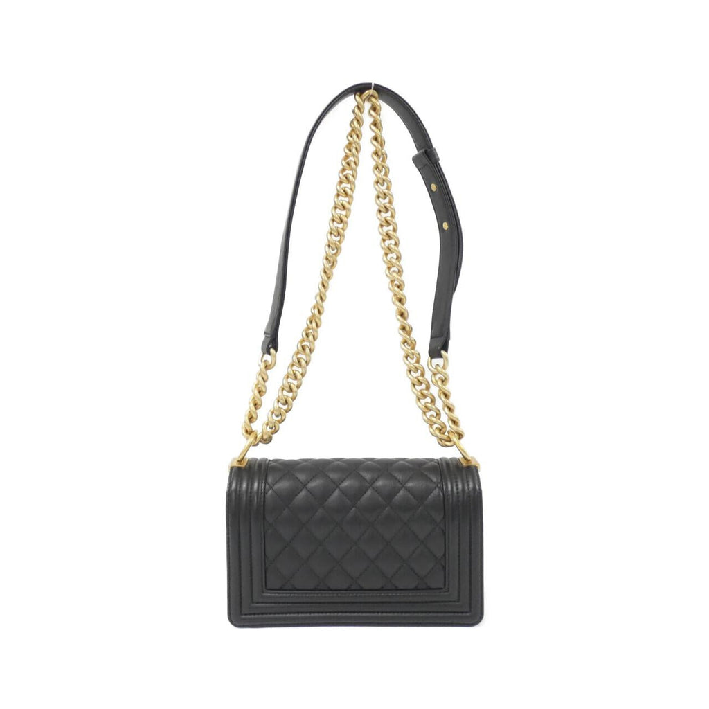 Chanel Boy Chanel Lambskin Shoulder Bag