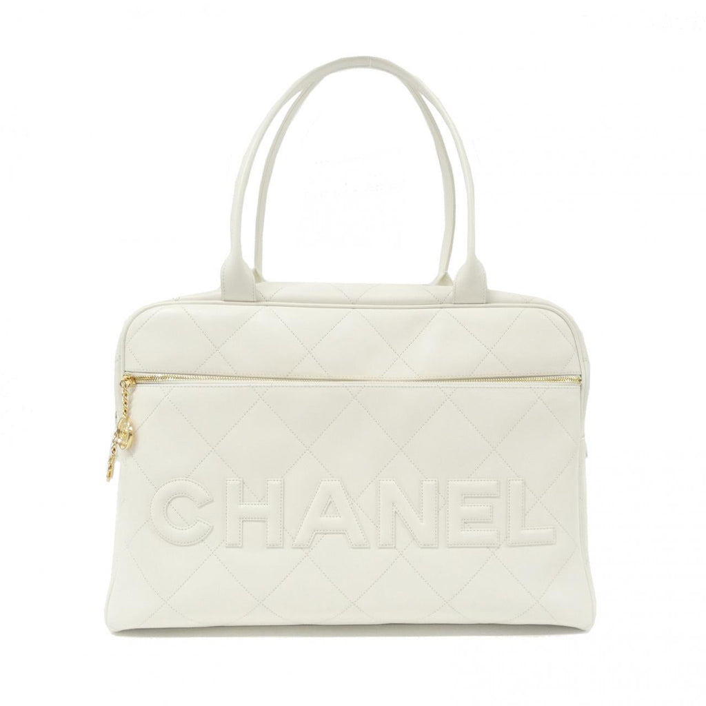 Chanel AS3718 Calf Boston Bag