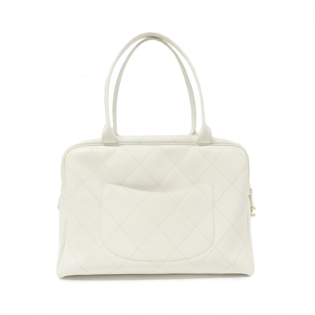 Chanel AS3718 Calf Boston Bag