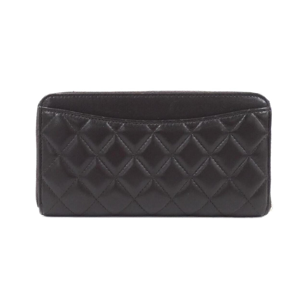 Chanel Timeless Classic Line Lambskin Long Wallet