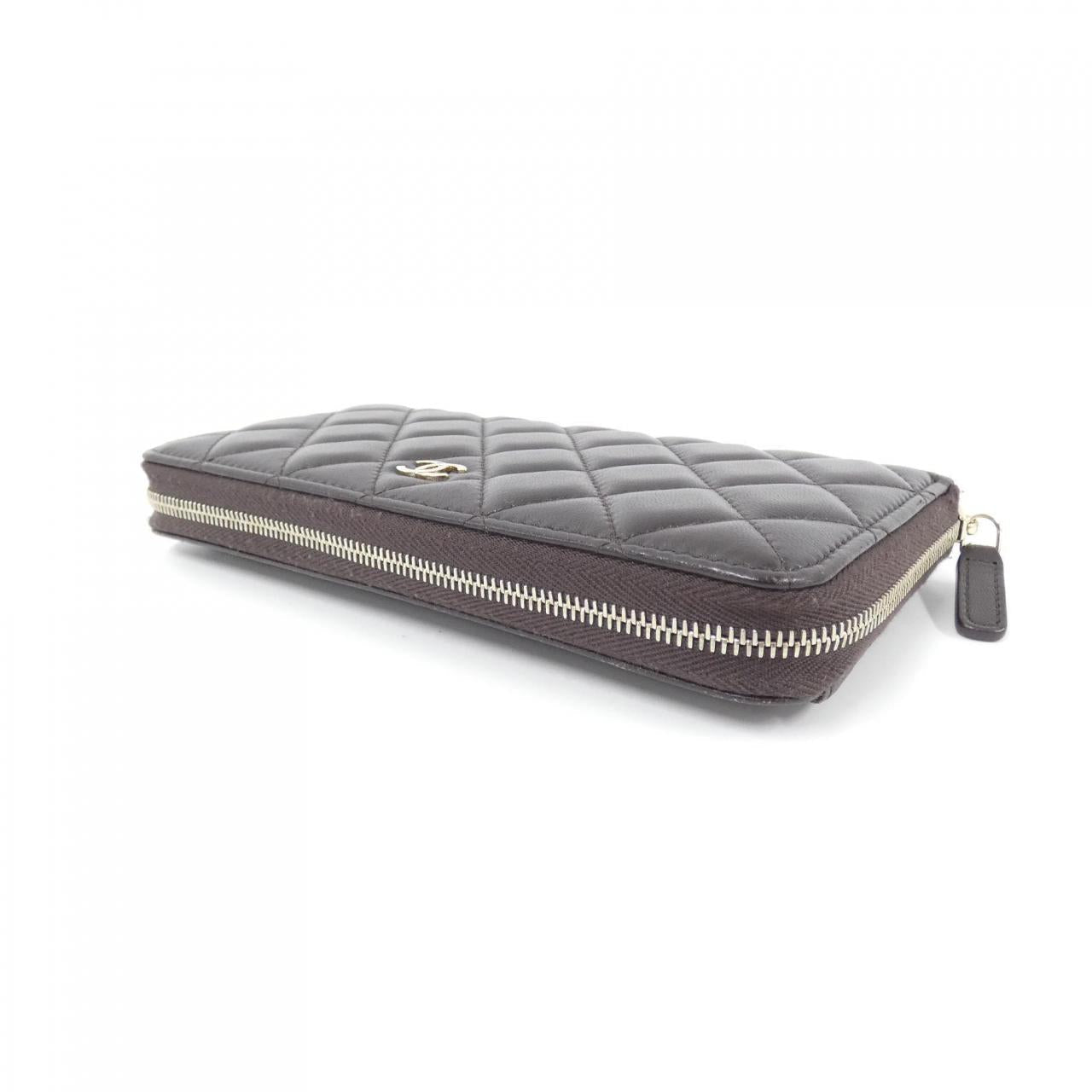 Chanel Timeless Classic Line Lambskin Long Wallet