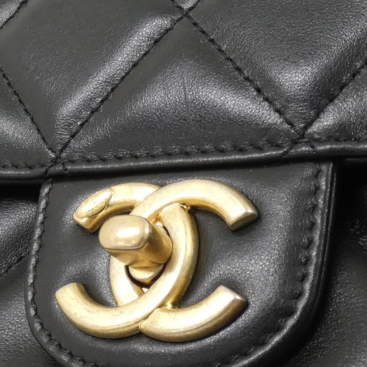 Chanel Lambskin Shoulder Bag