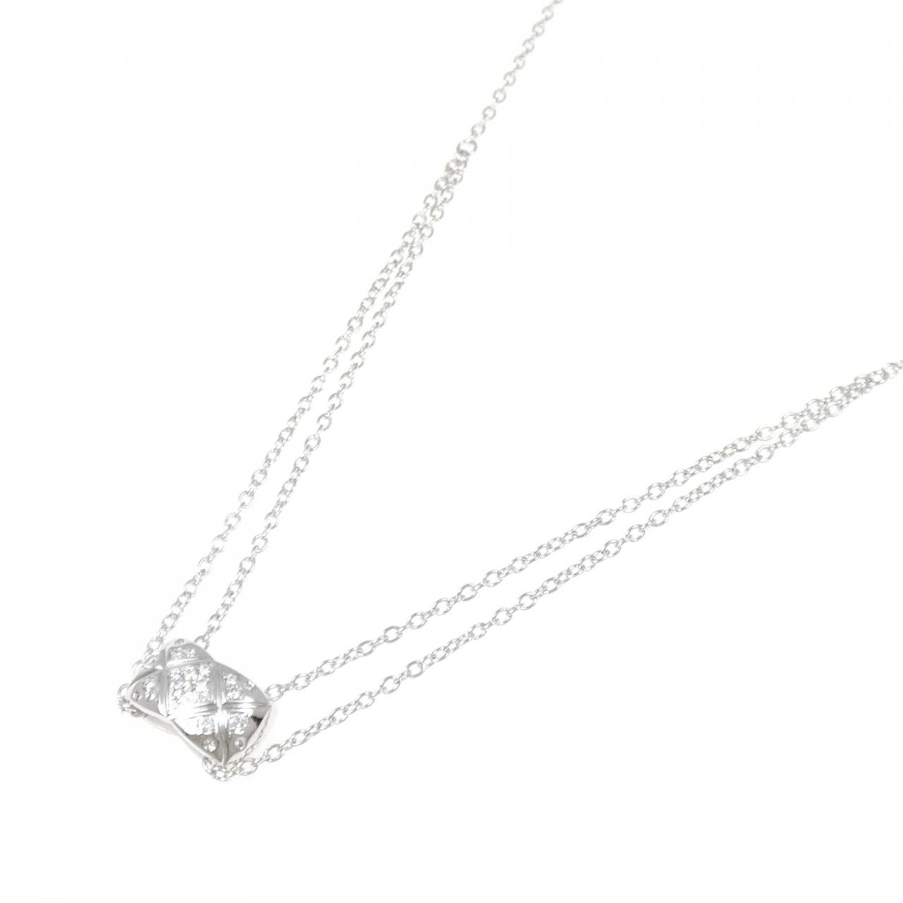 Chanel Coco Crush 750 White Gold Diamond Necklace
