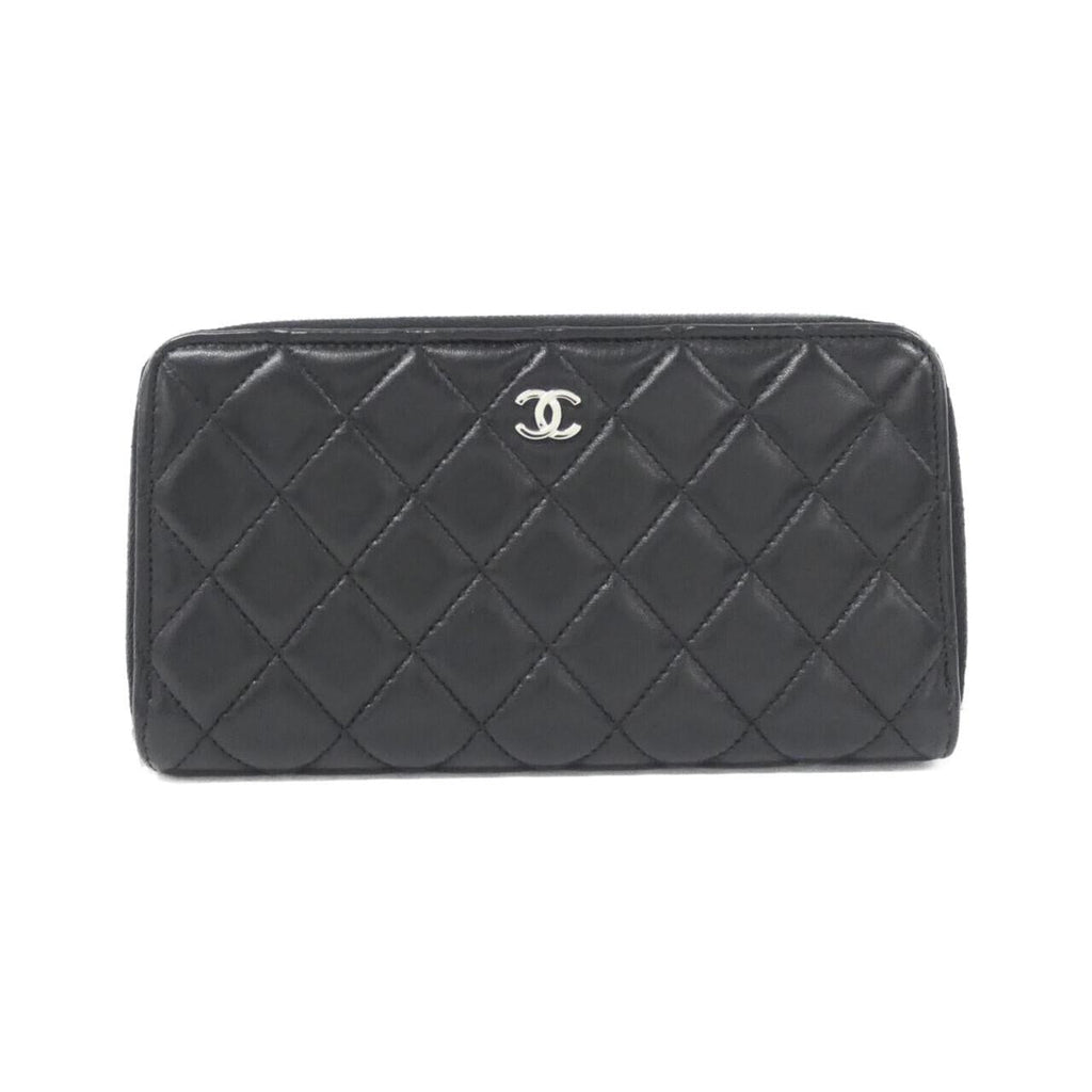 Chanel Timeless Classic Line Lambskin Long Wallet