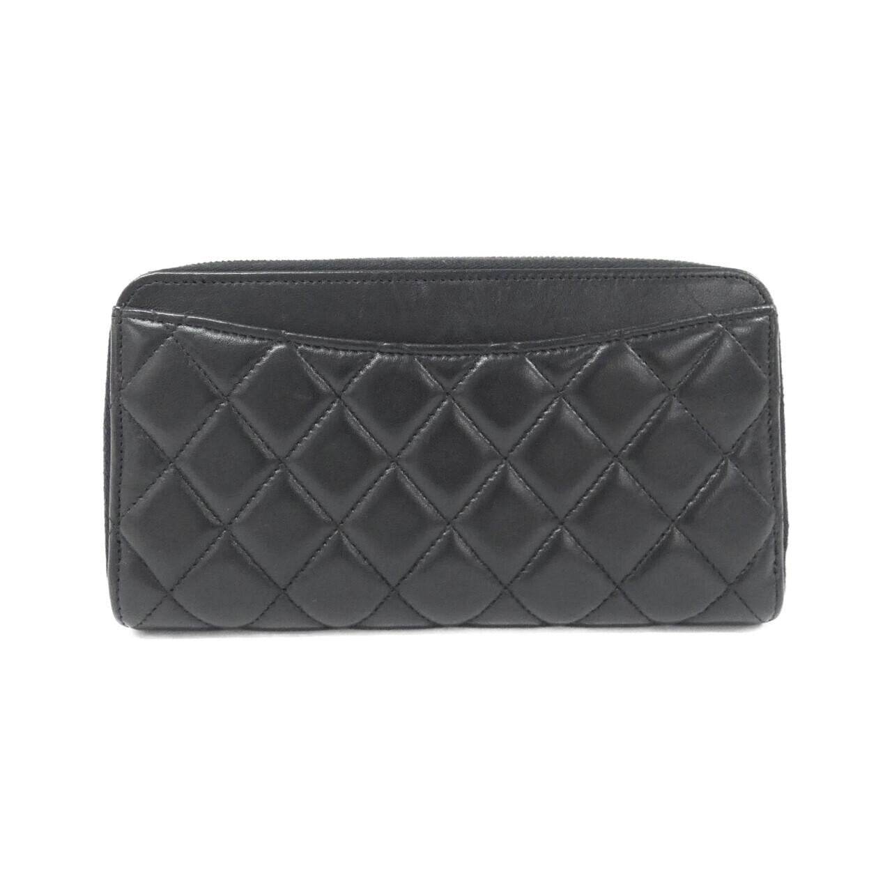 Chanel Timeless Classic Line Lambskin Long Wallet