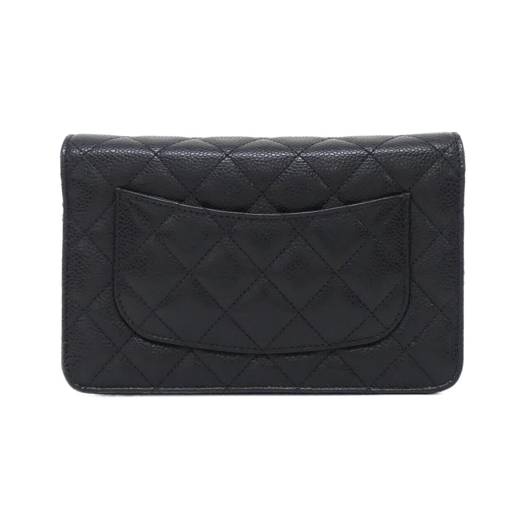 Chanel AP4241 Caviar Skin Wallet on Chain