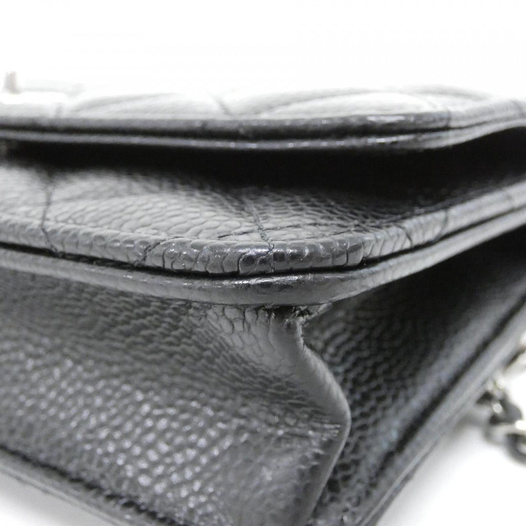 Chanel AP4241 Caviar Skin Wallet on Chain