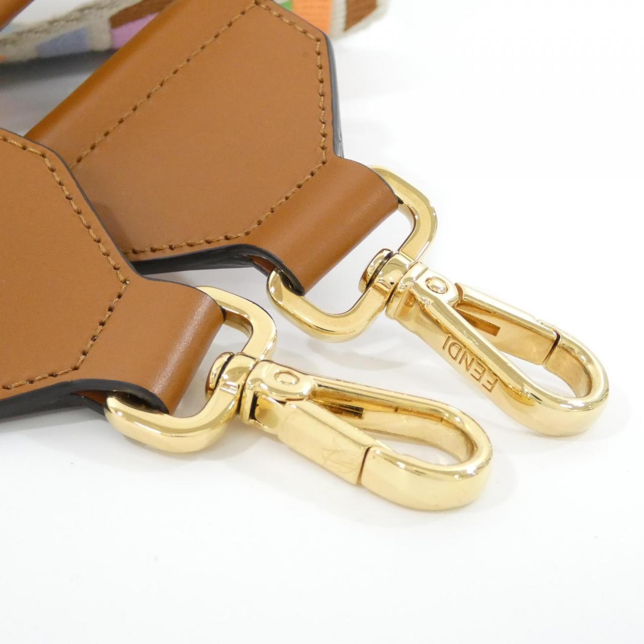 Fendi Strap You Canvas Calf Accessory