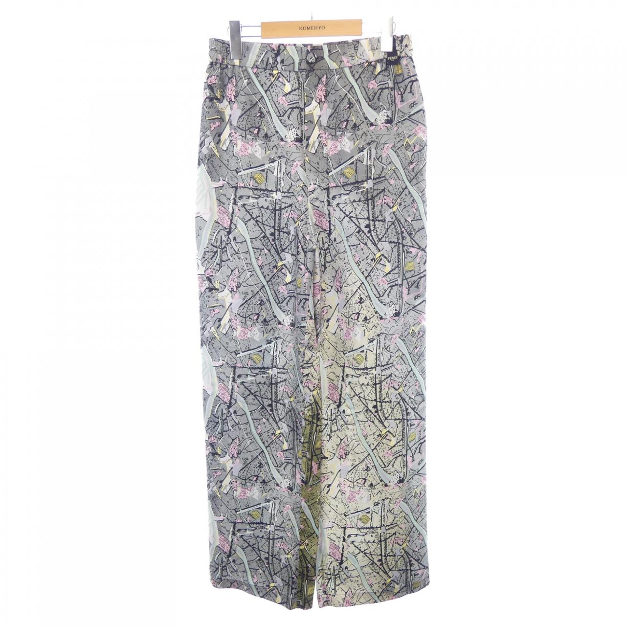 Fendi FB0748 A904 Silk Pants